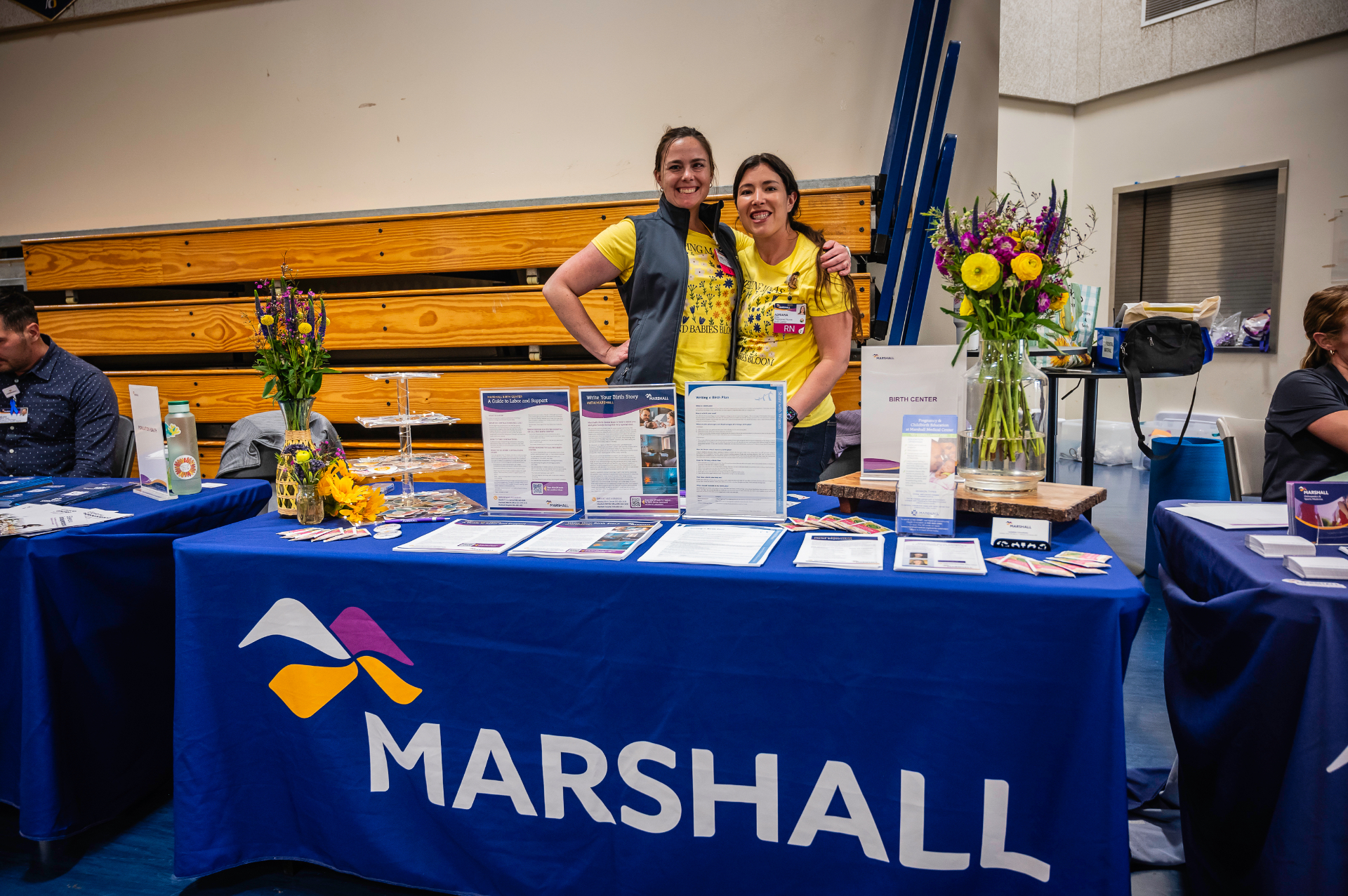 Marshall Medical Center booth at Healthy El Dorado